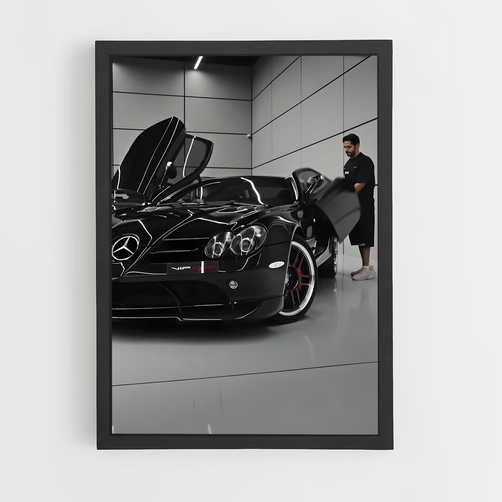Poster appareil photo chic – affiche Mercedes (vue 2)